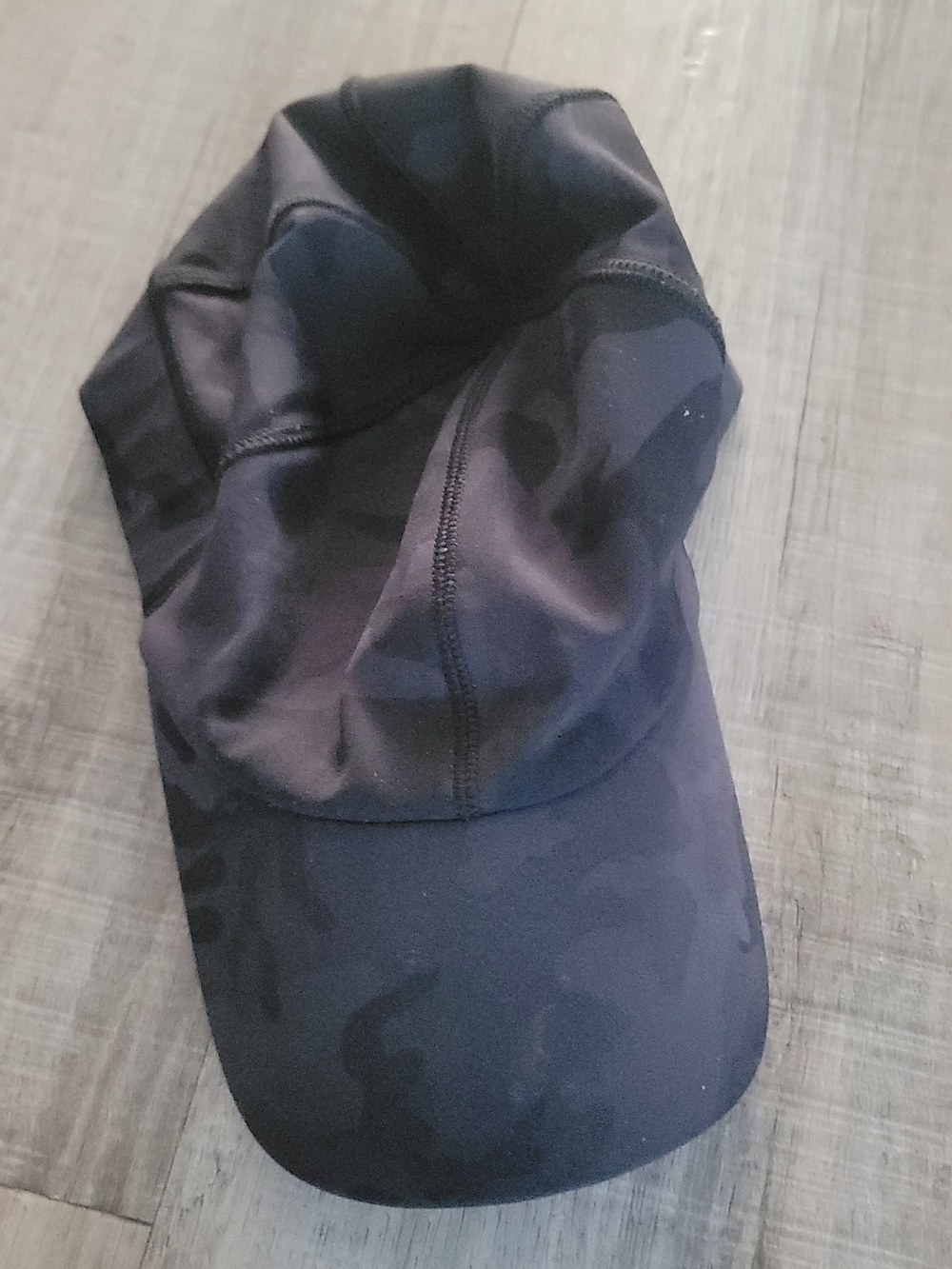 lululemon athletica Black Camouflage Running Hat